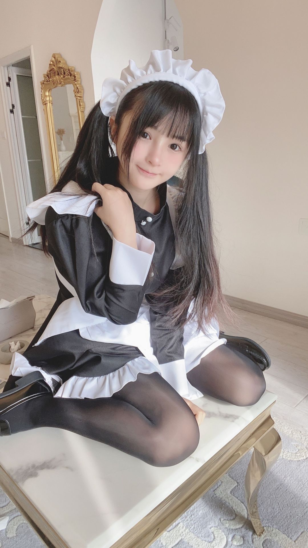 [COS福利]桜井宁宁–双马尾女仆插图5
